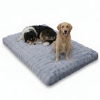 Waffled-Slab Cushion Orthopedic Dog Bed Mat