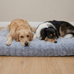 Waffled-Slab Cushion Orthopedic Dog Bed Mat